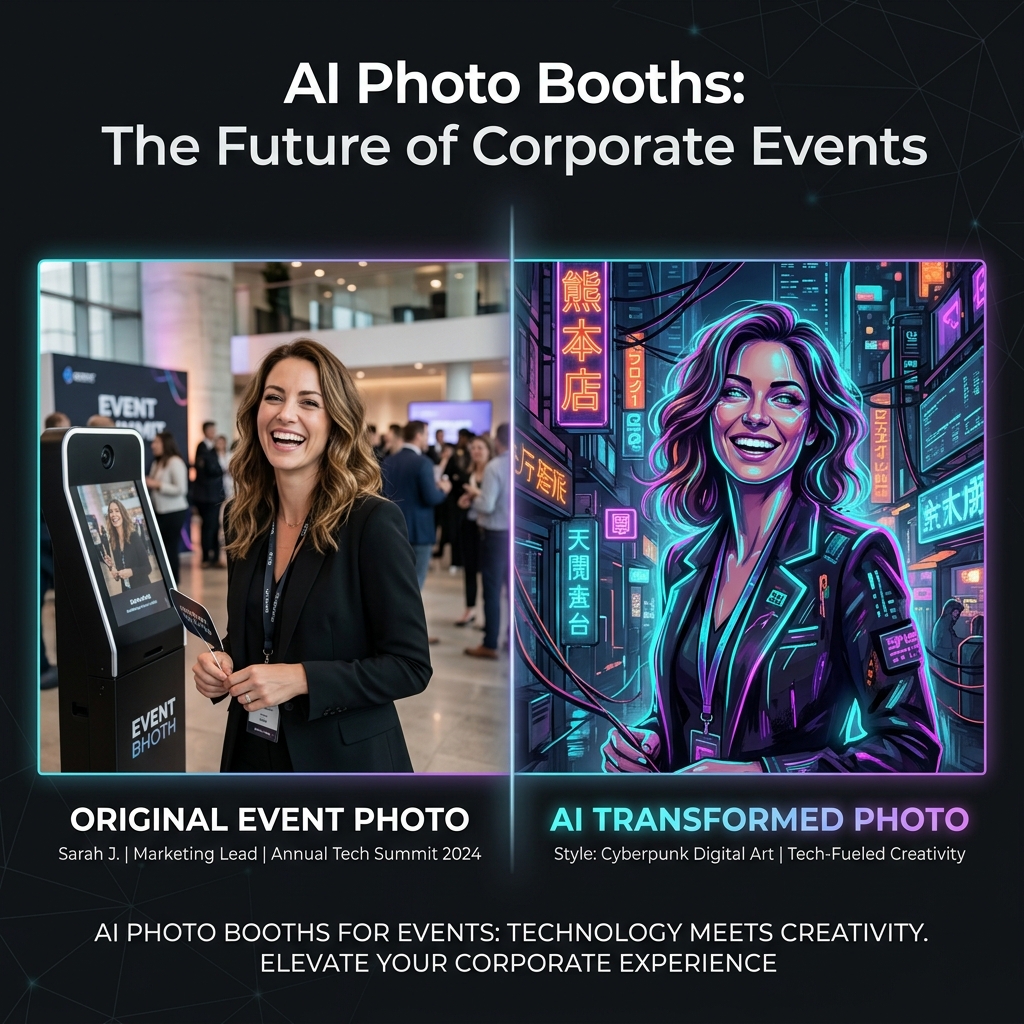 AI Photo Booth Rental Ohio — What It Is, What It Costs, and If You Need One | Visual Vibes